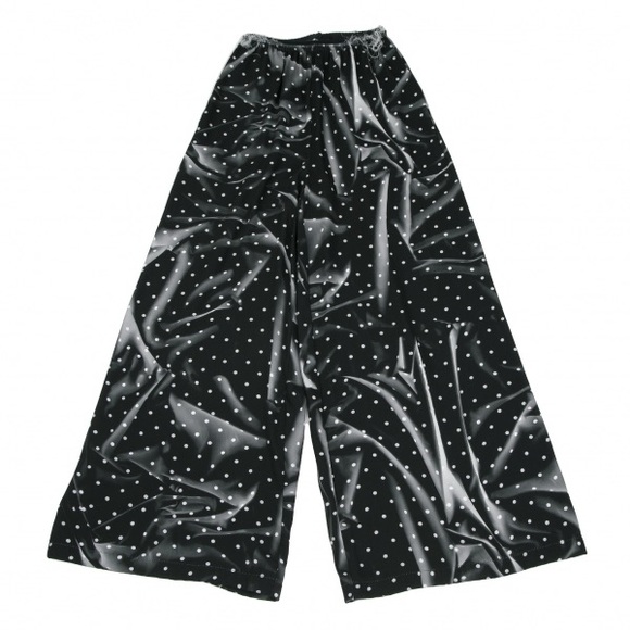 Maison Margiela MM6 Printed Dot Detail Big Pants NWOT - Picture 2 of 9